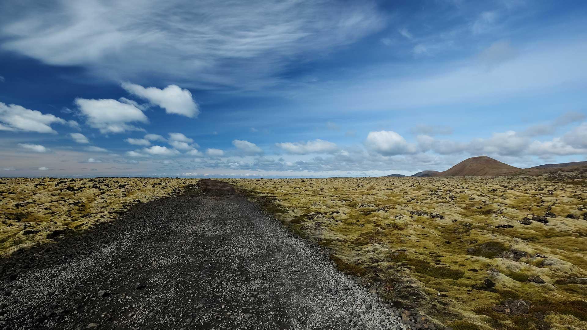 Landscape in Selatangar, Iceland