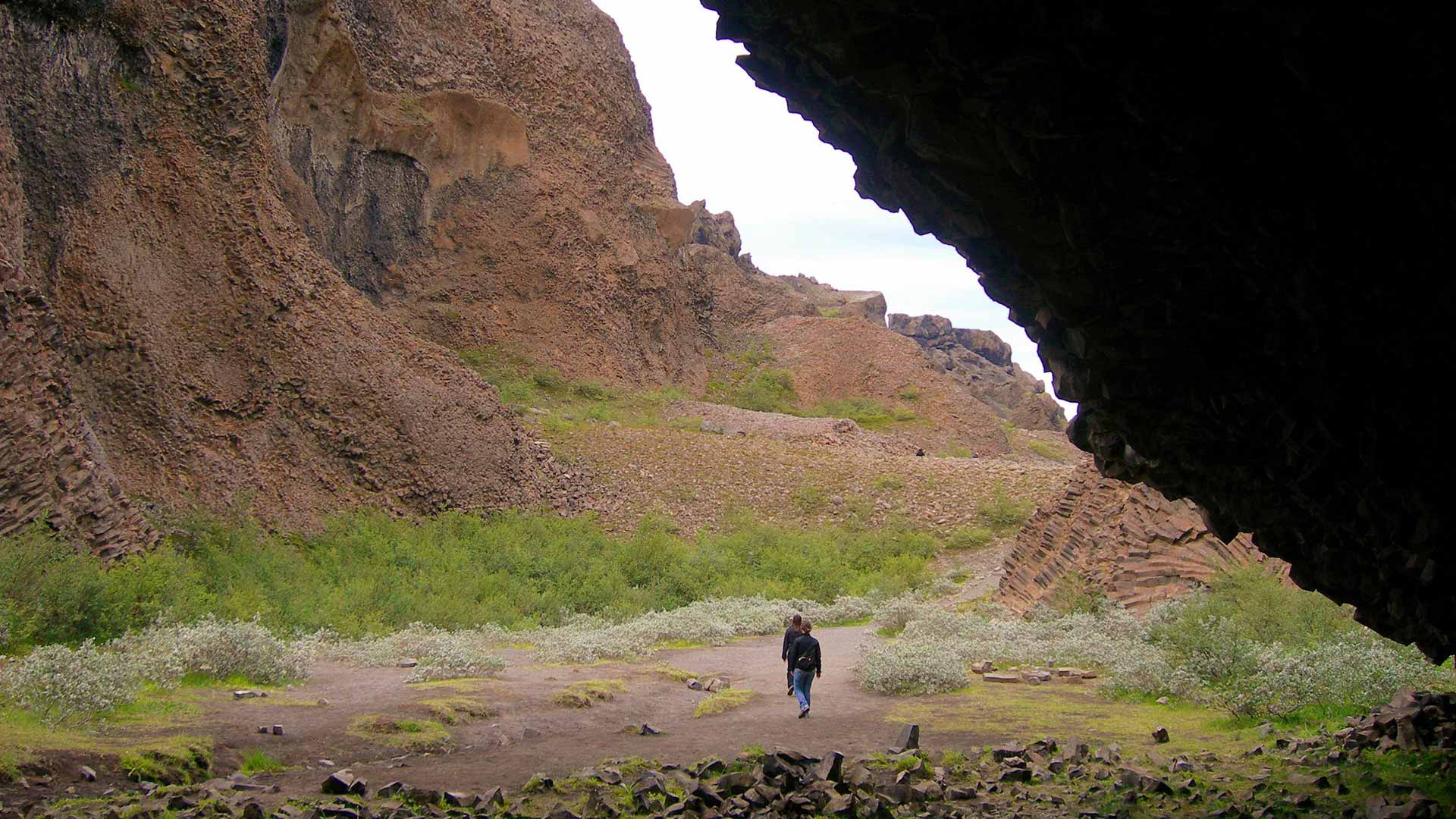 Ásbyrgi in North Iceland