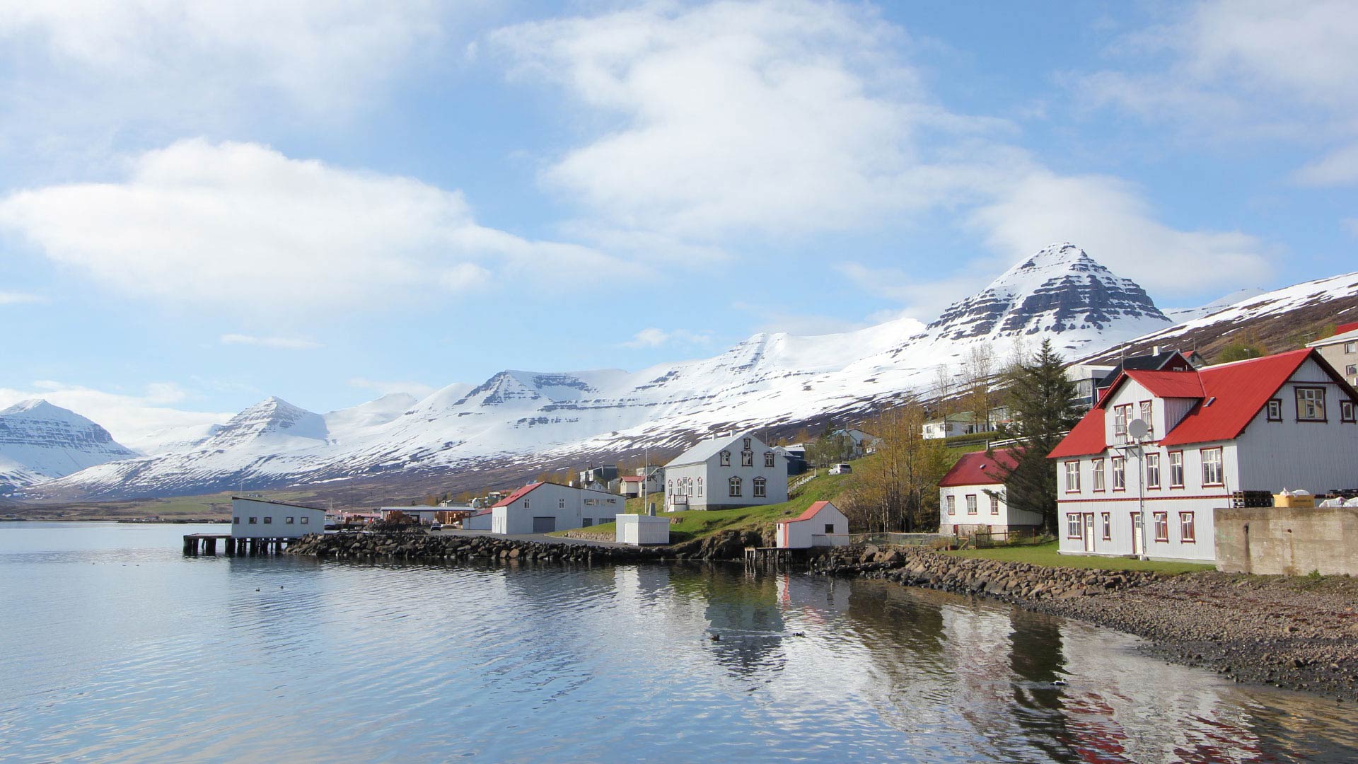 Fáskrúðsfjörður in East Iceland