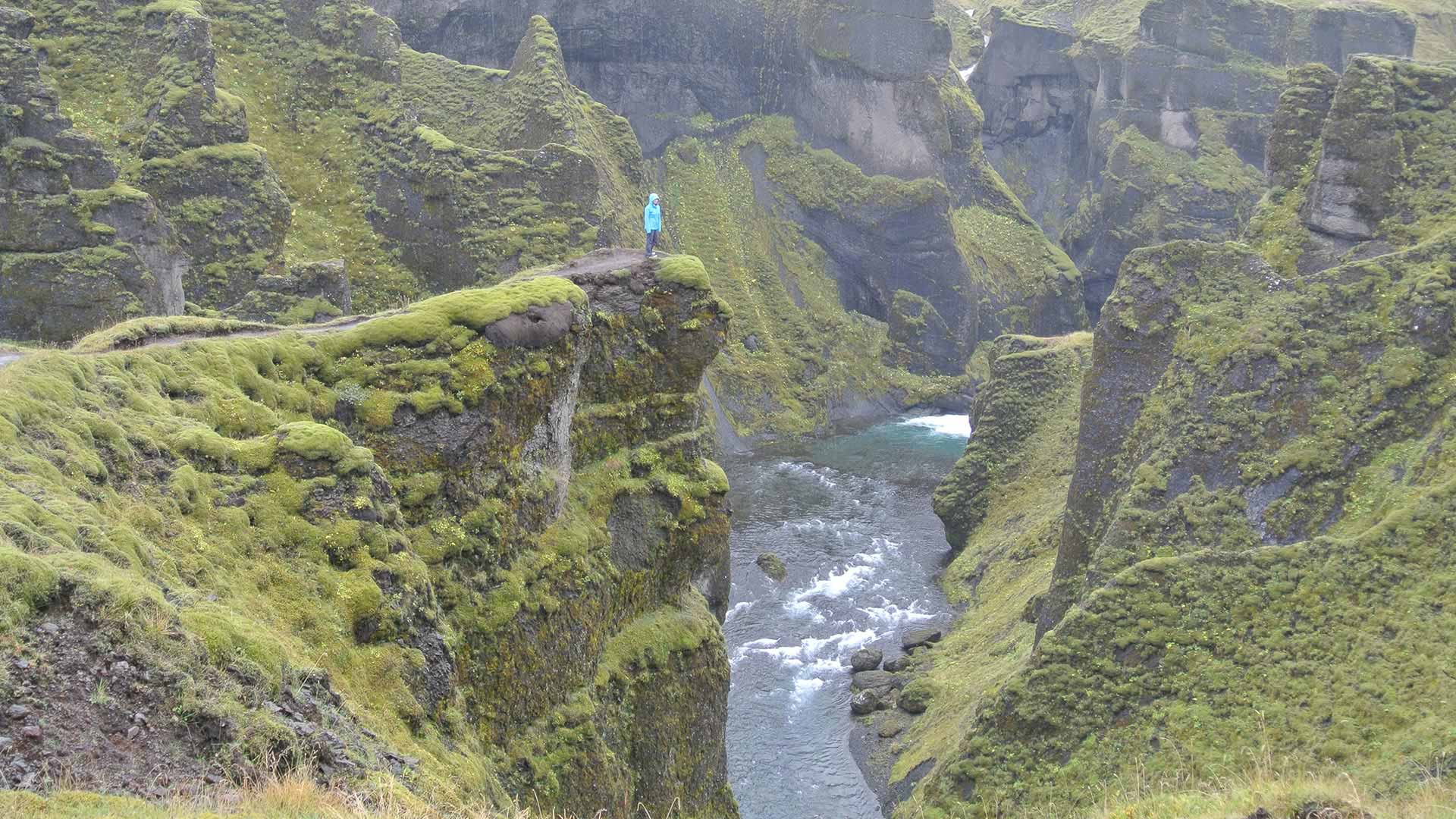 Fjaðrárgljúfur in South Iceland