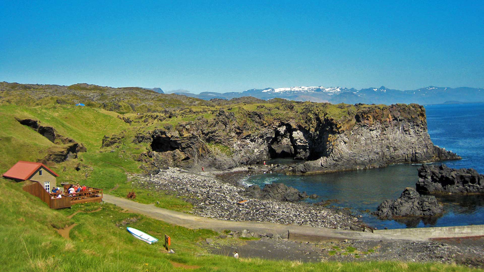 Hellnar in West Iceland