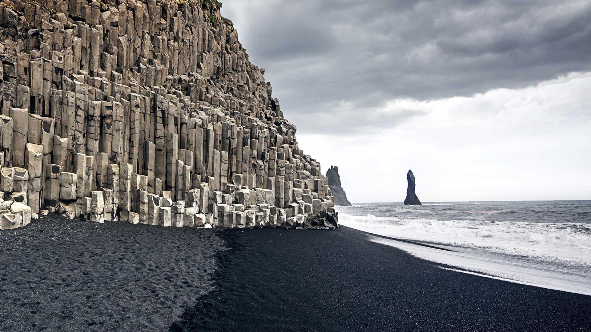 Reynisfjara Beach in South Iceland