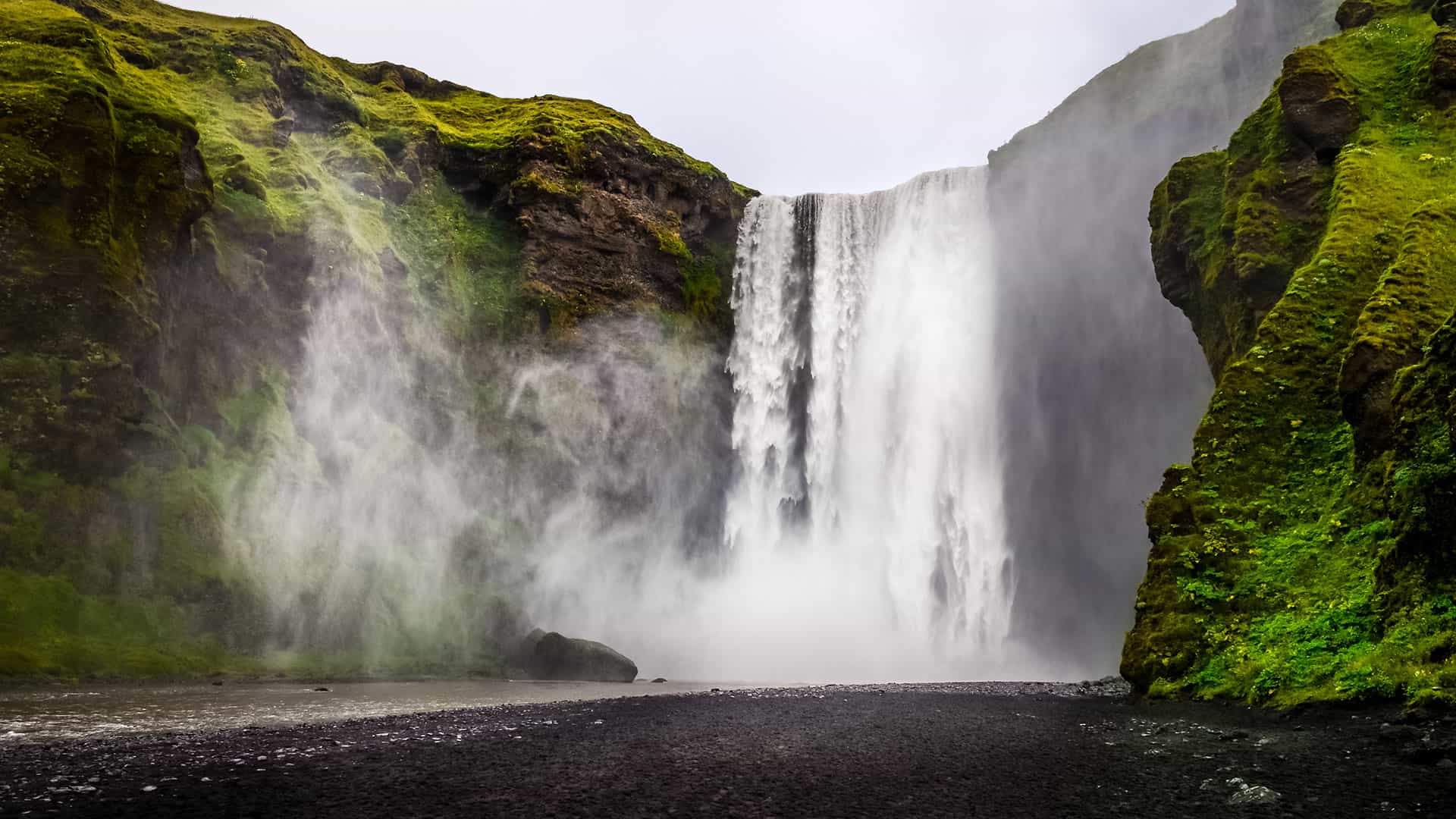 Skógafoss Waterfall in South Iceland
