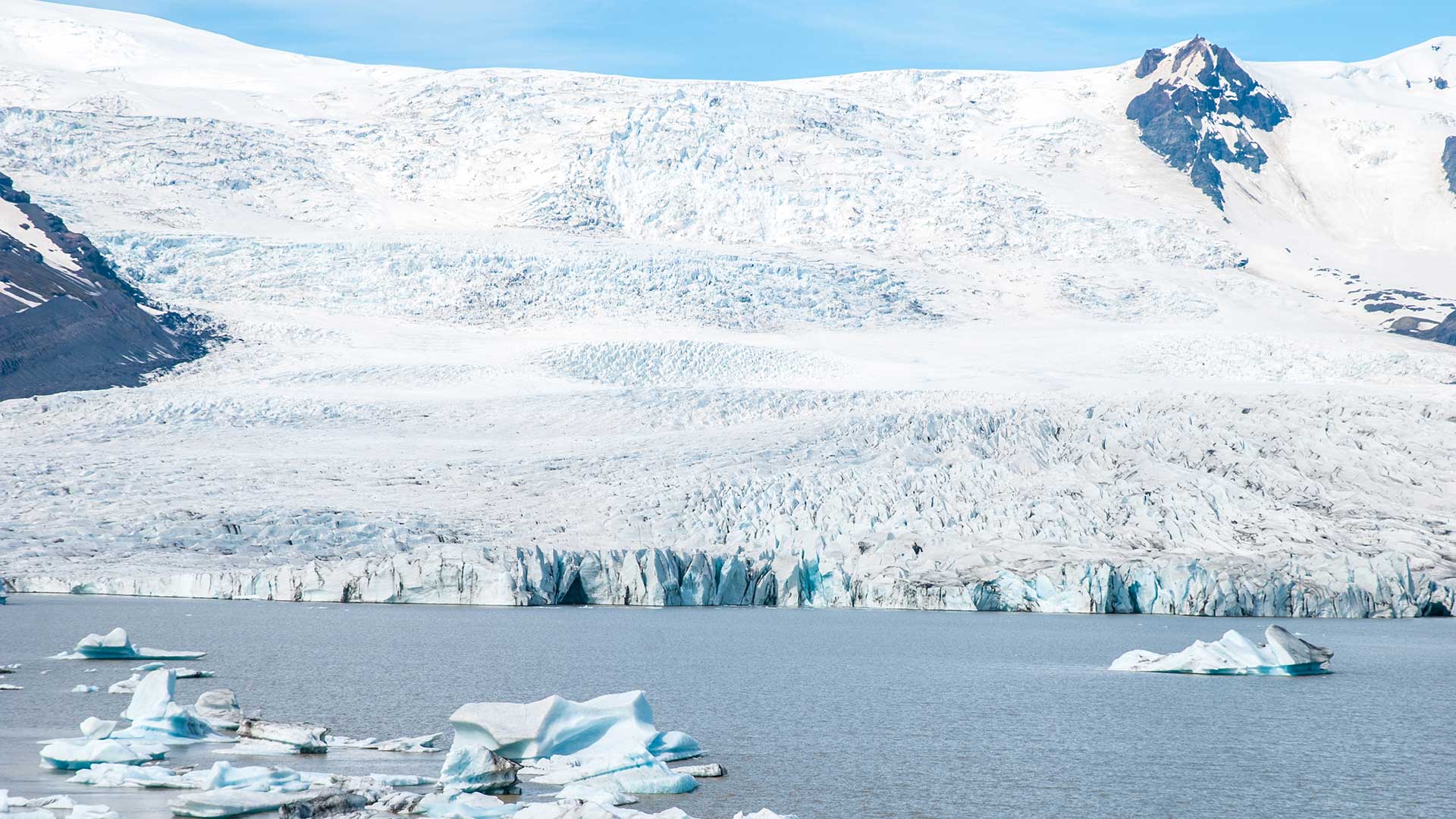 Vatnajökull and Jökulsárlón Glacier Lagoon