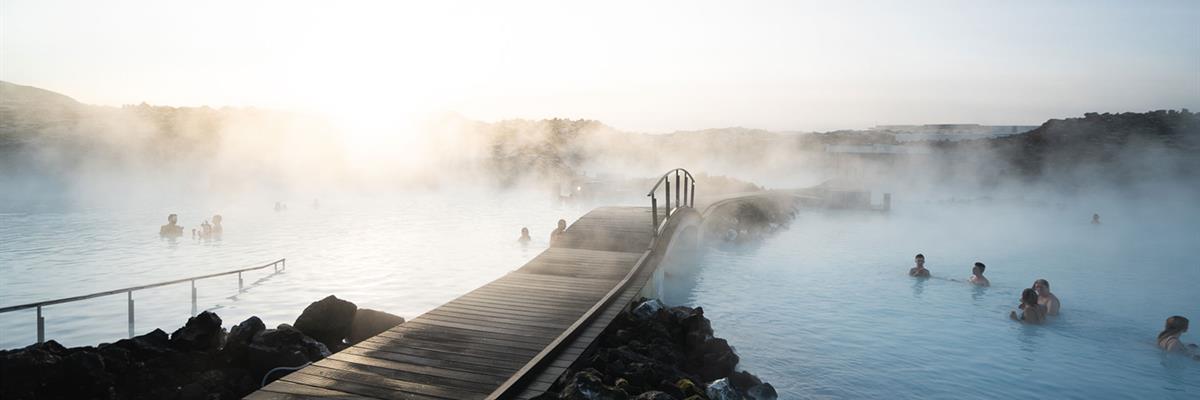Blue Lagoon in Iceland in winter ©Blue Lagoon