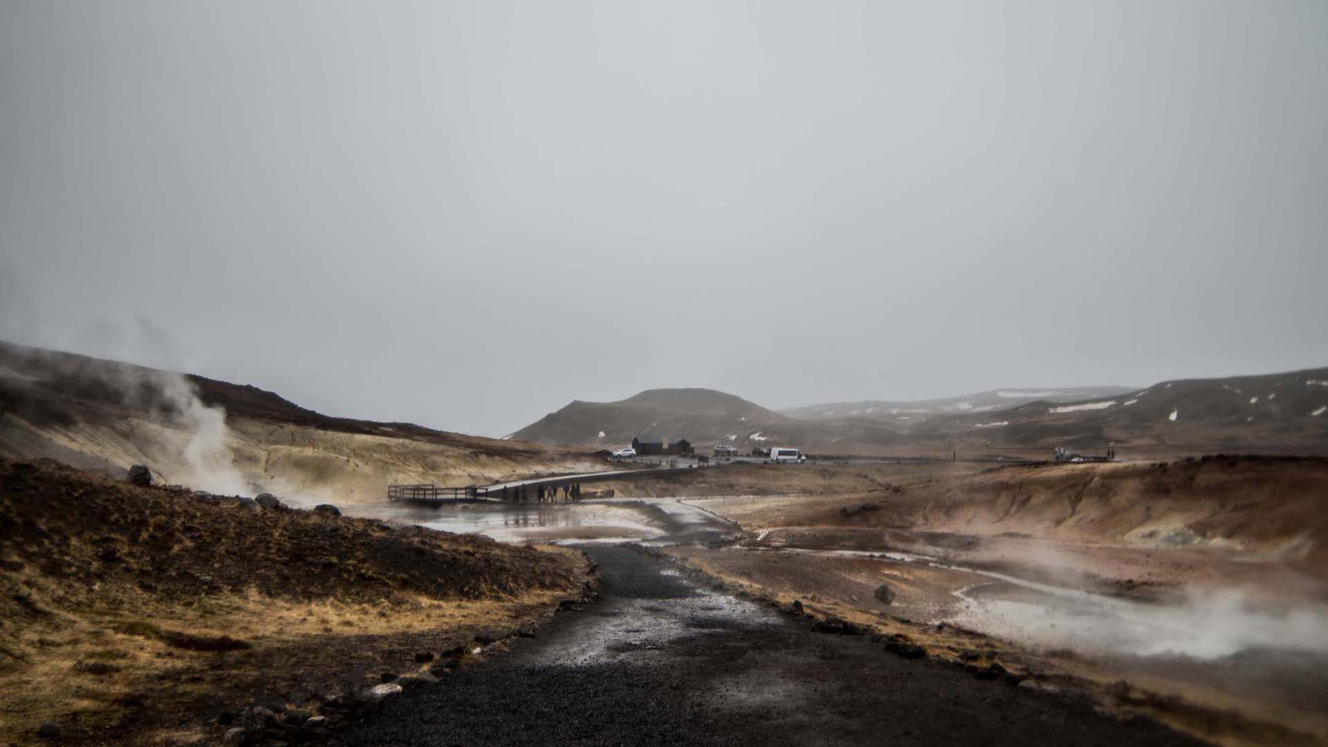 Seltún Geothermal Area in Iceland