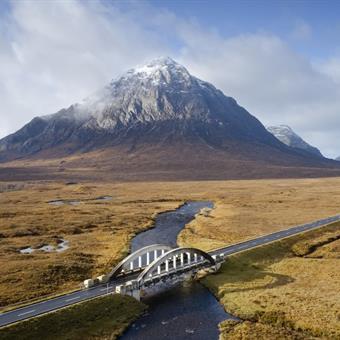 Buachaille Etive Mor - The road to Glen Coe